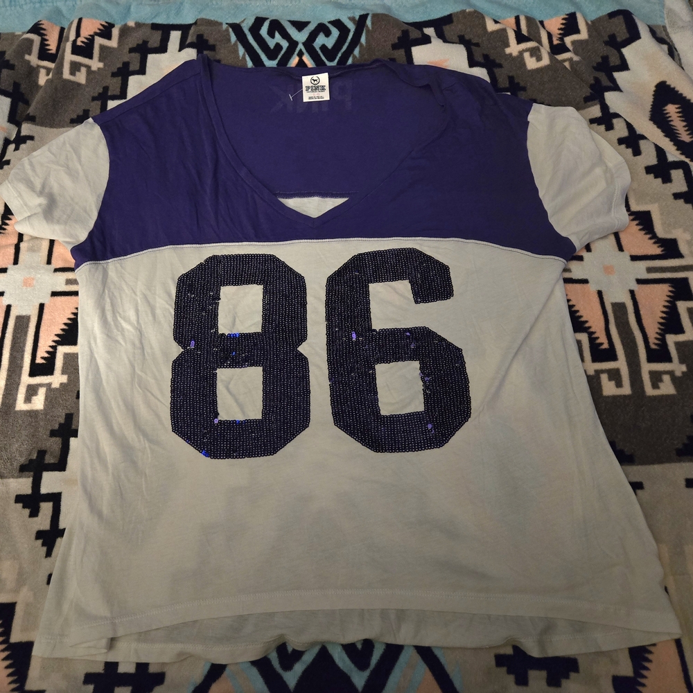 PINK Victoria's Secret Purple Tee